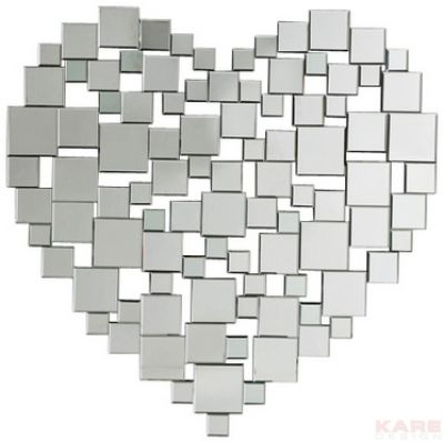 Lustro Heart 122 x 120  - Kare Design